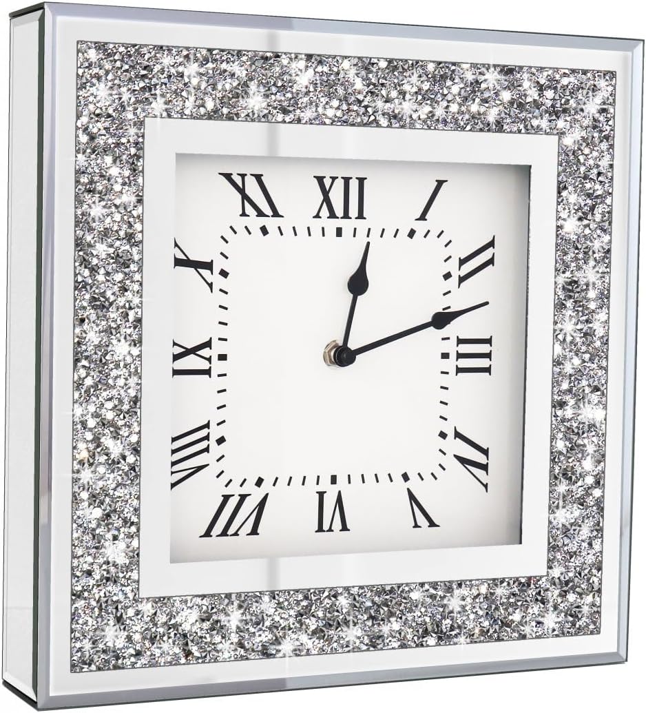 Round Luxe Silver Mirror — 16" — Shining Silver