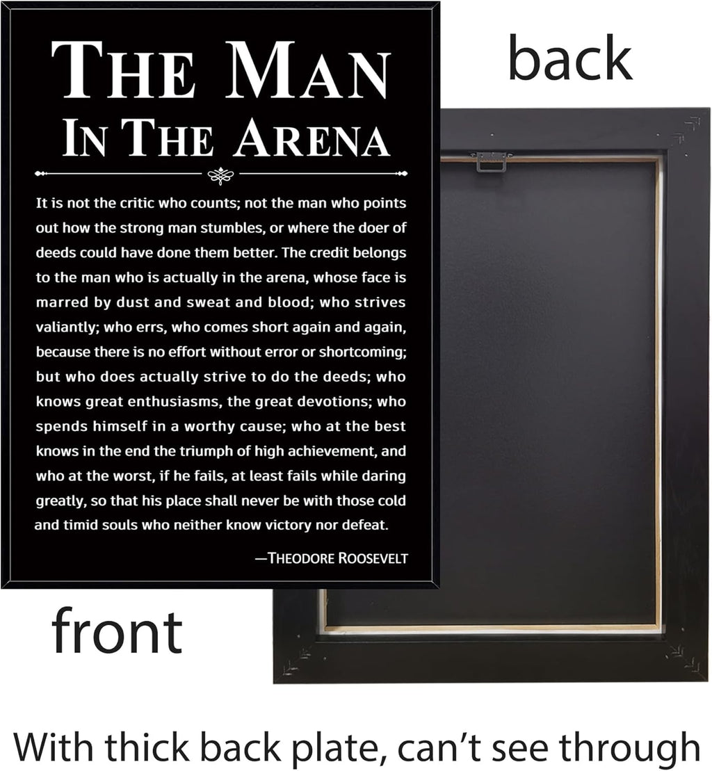 Framed Black Wall Decor - View 4