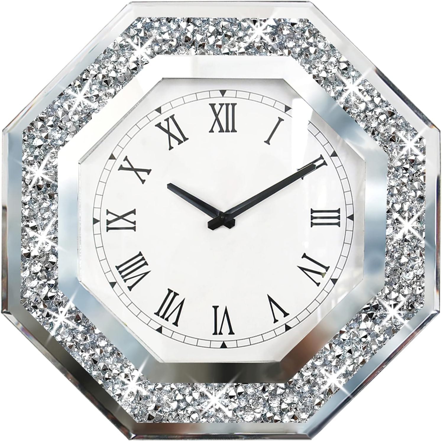 Silver Mirror — 12" — Diamond Silver