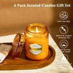 Scented Blue Candle - View 3