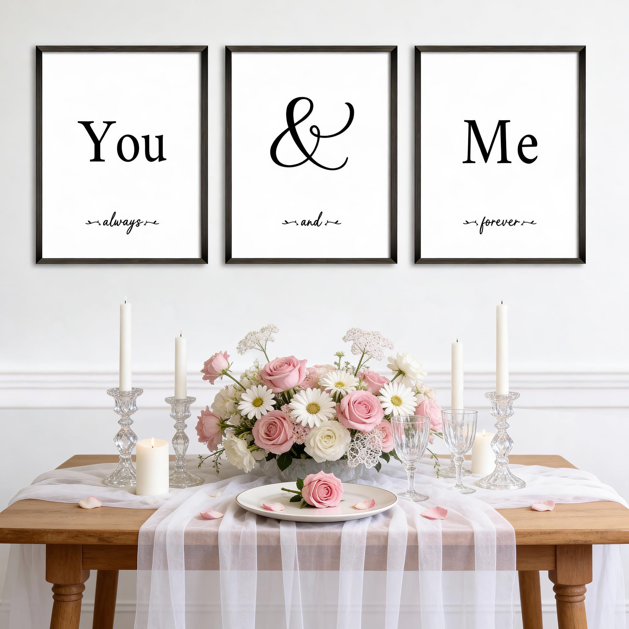 Framed Farmhouse Black Wall Decor — 12x16