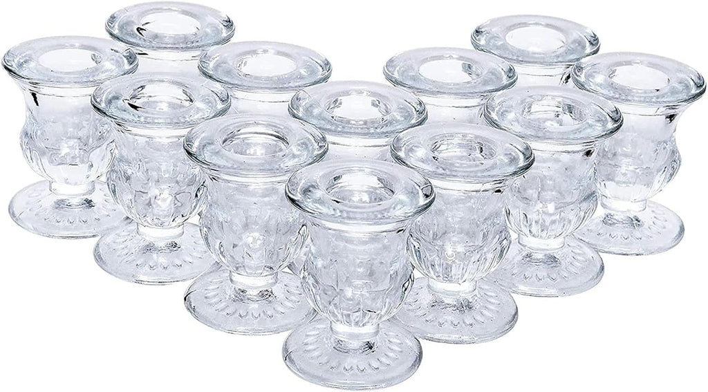 Glass Candle — 5" — 2.5" High