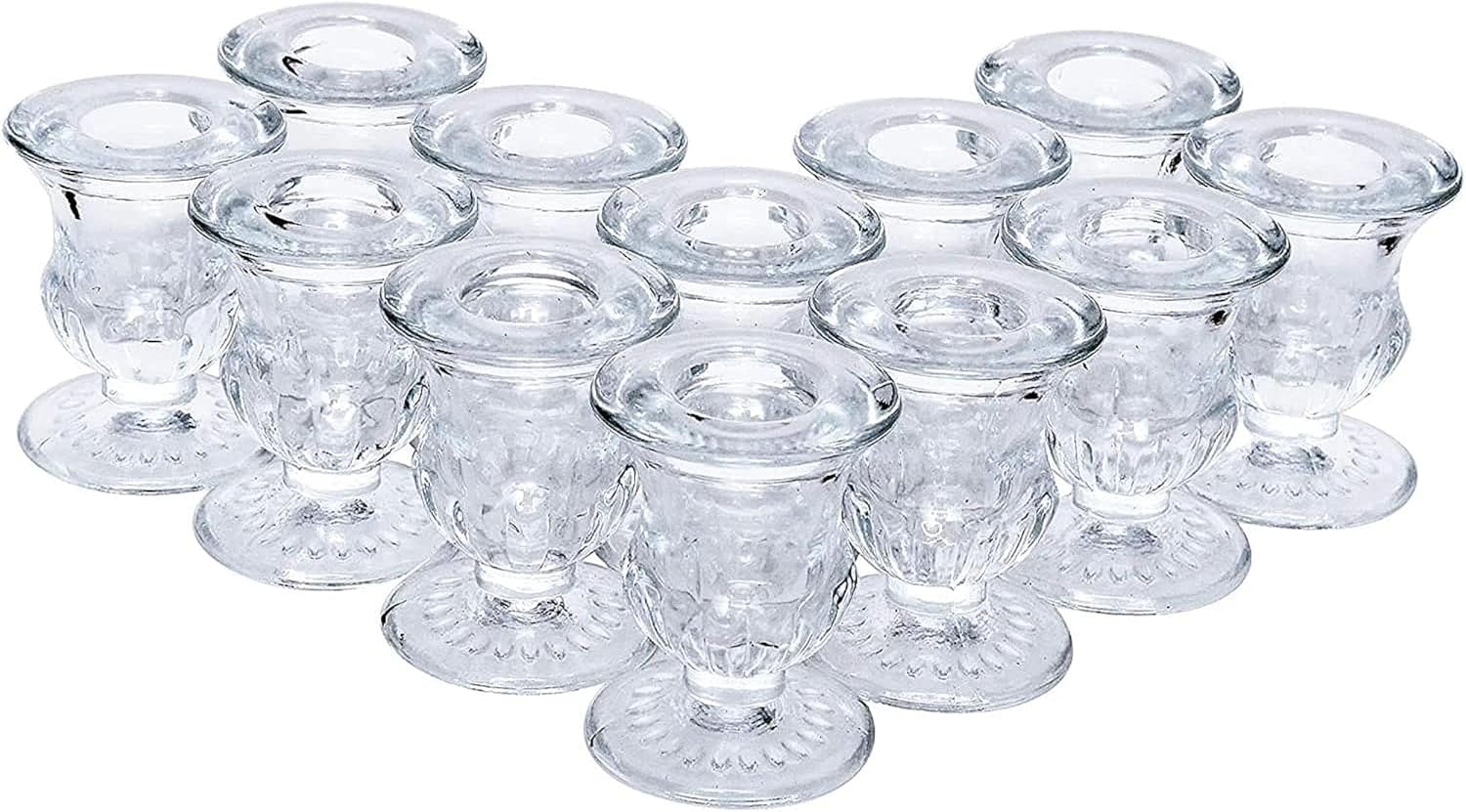 Glass Candle — 5" — 2.5" High