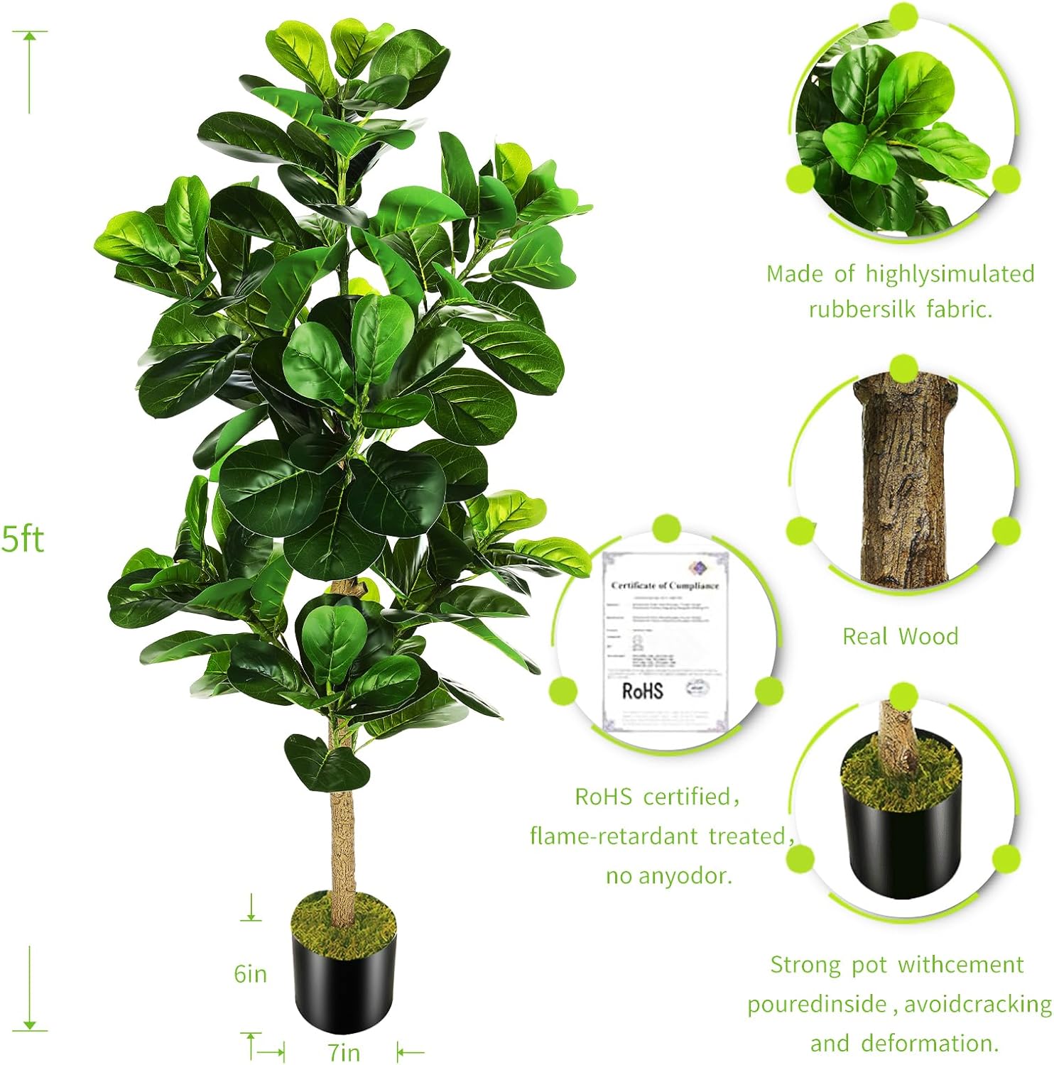 Farmhouse Artificial Plant - View 2