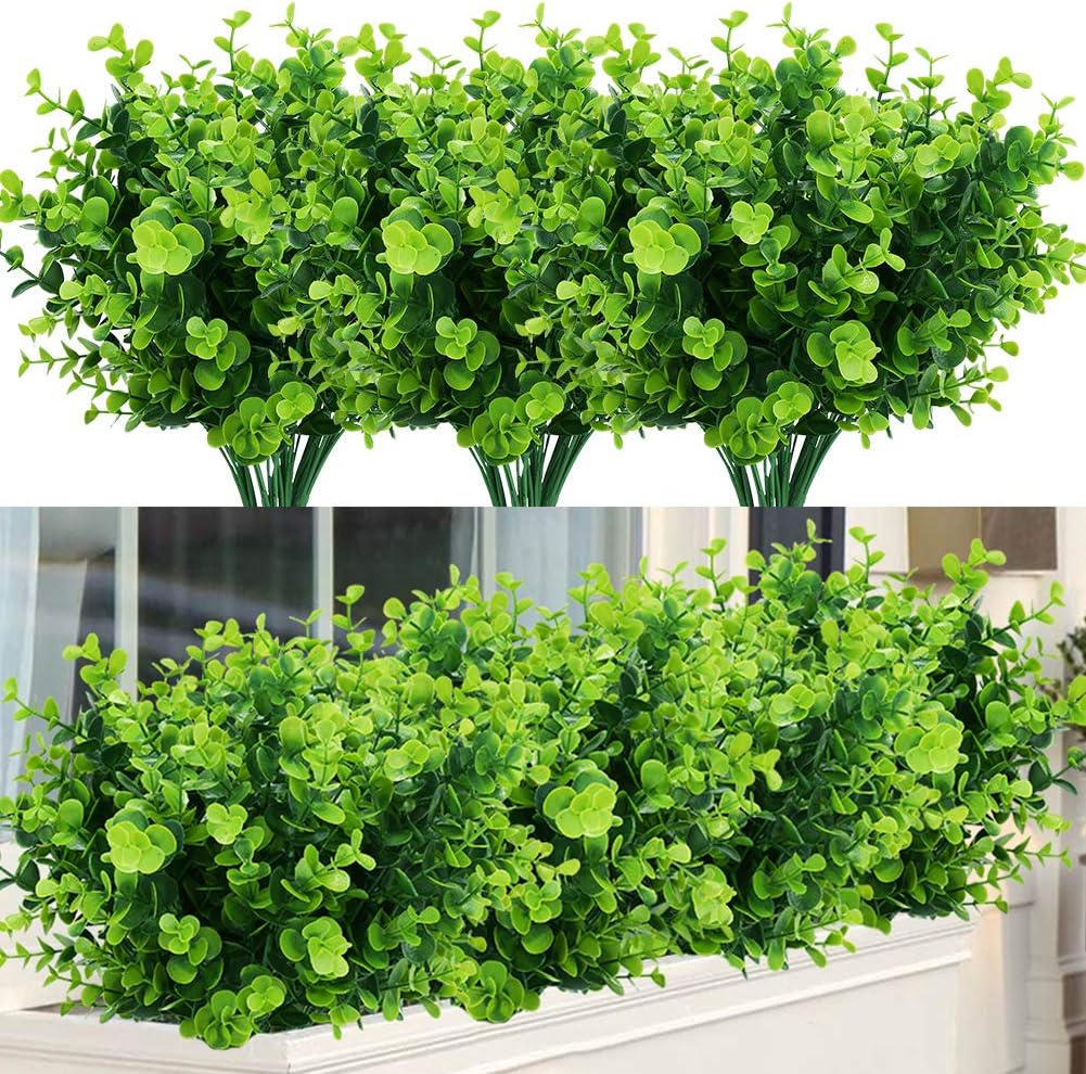 Farmhouse Wood Faux Plant — 6