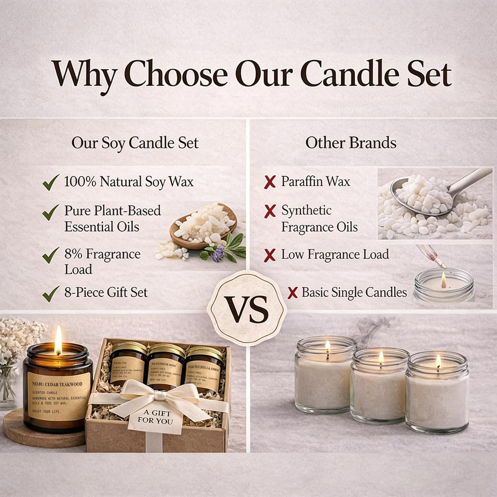 Soy Wax Wax Scented Candle - View 5