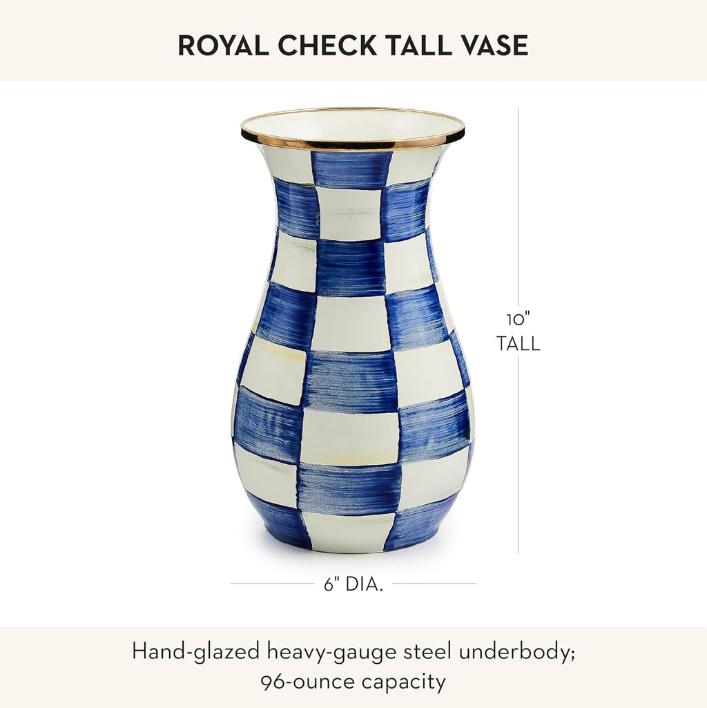 Blue Flower Vase - View 4