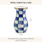 Blue Flower Vase - View 4