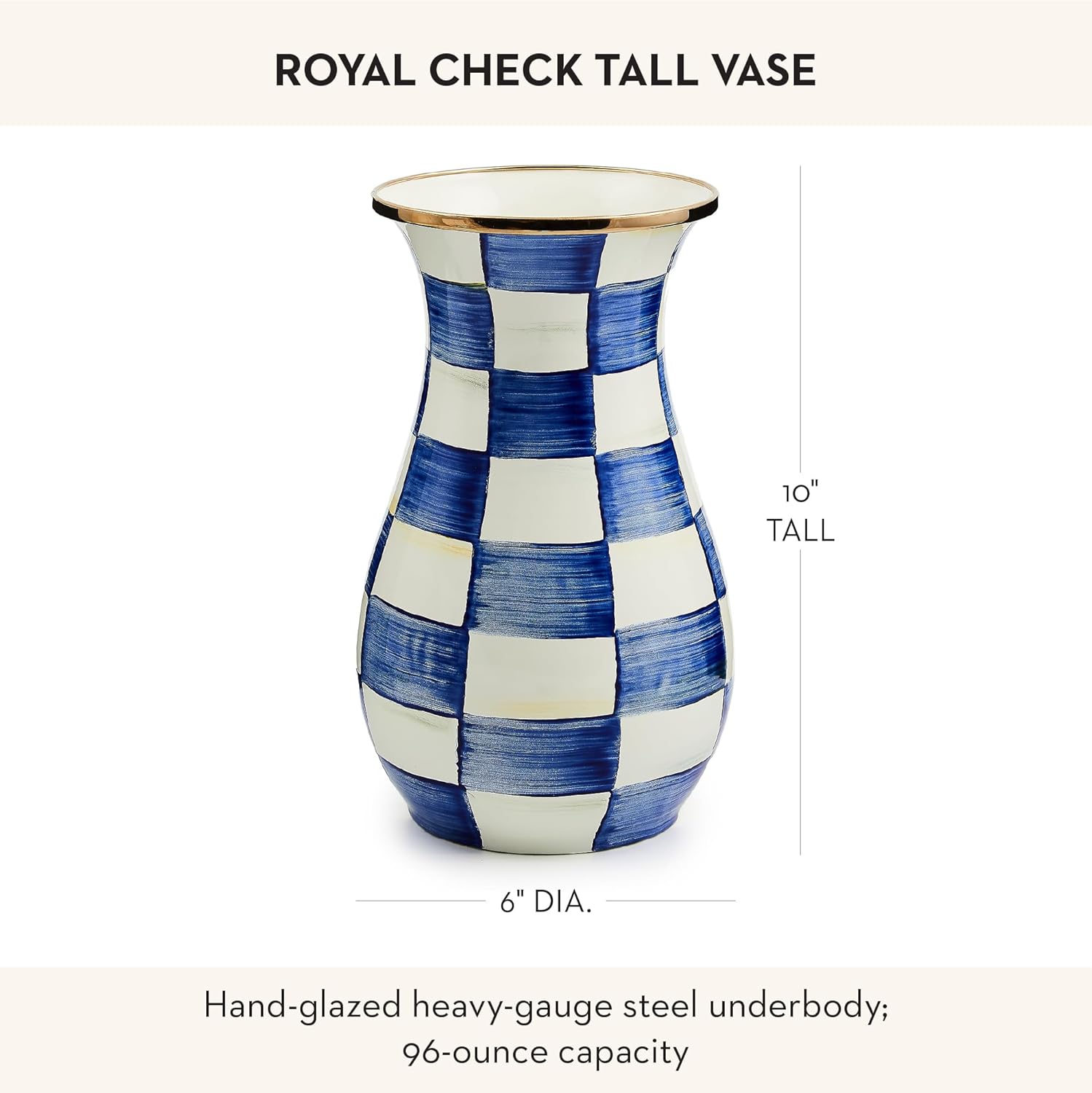 Blue Flower Vase - View 4