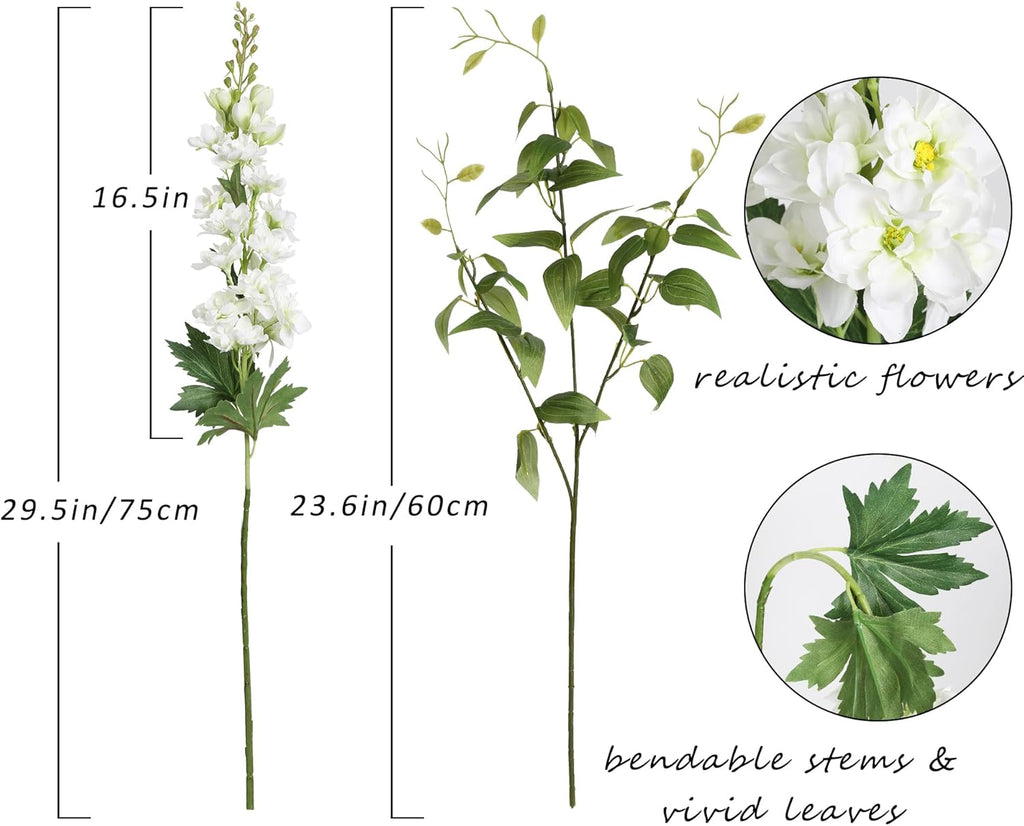 Beige Artificial Flowers — 29.5" - View 2