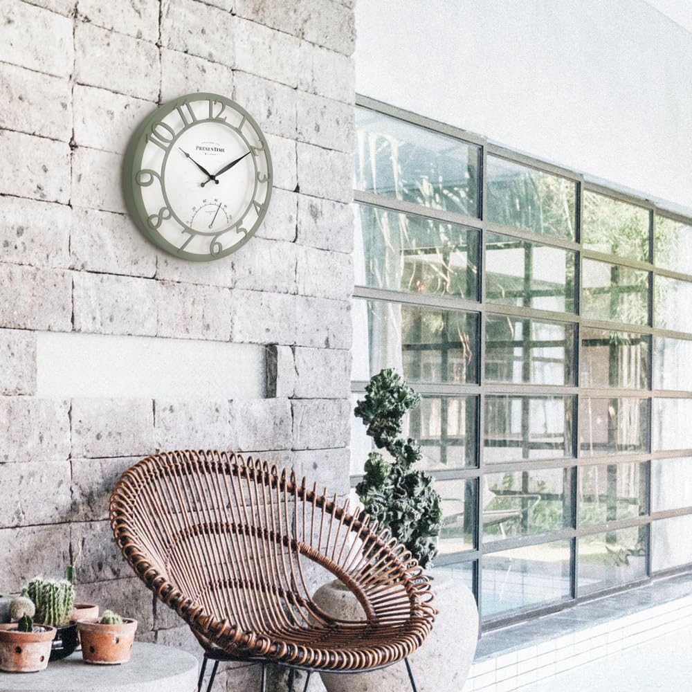 Farmhouse Gold Wall Clock — 13" - View 4