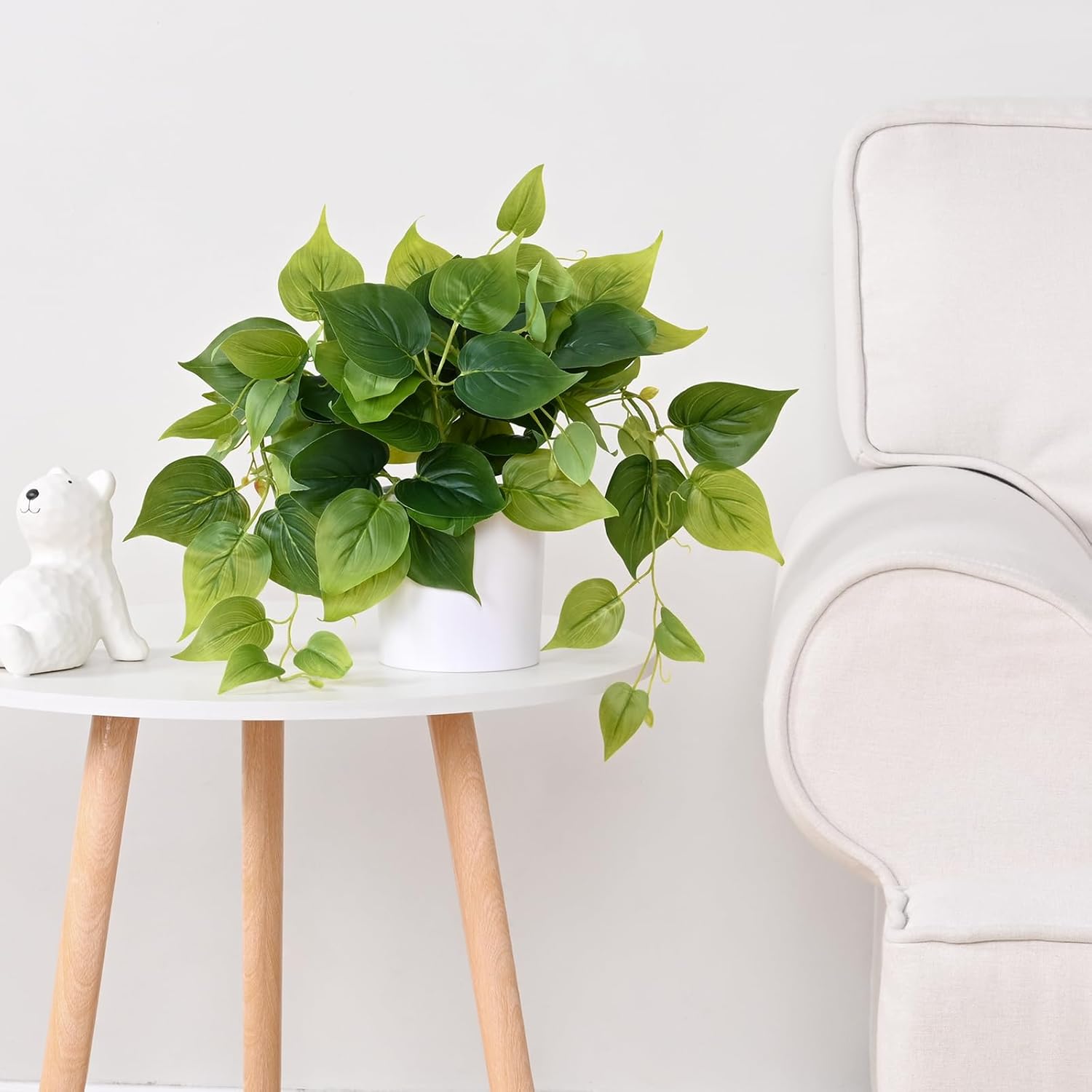 White Faux Plant - View 5