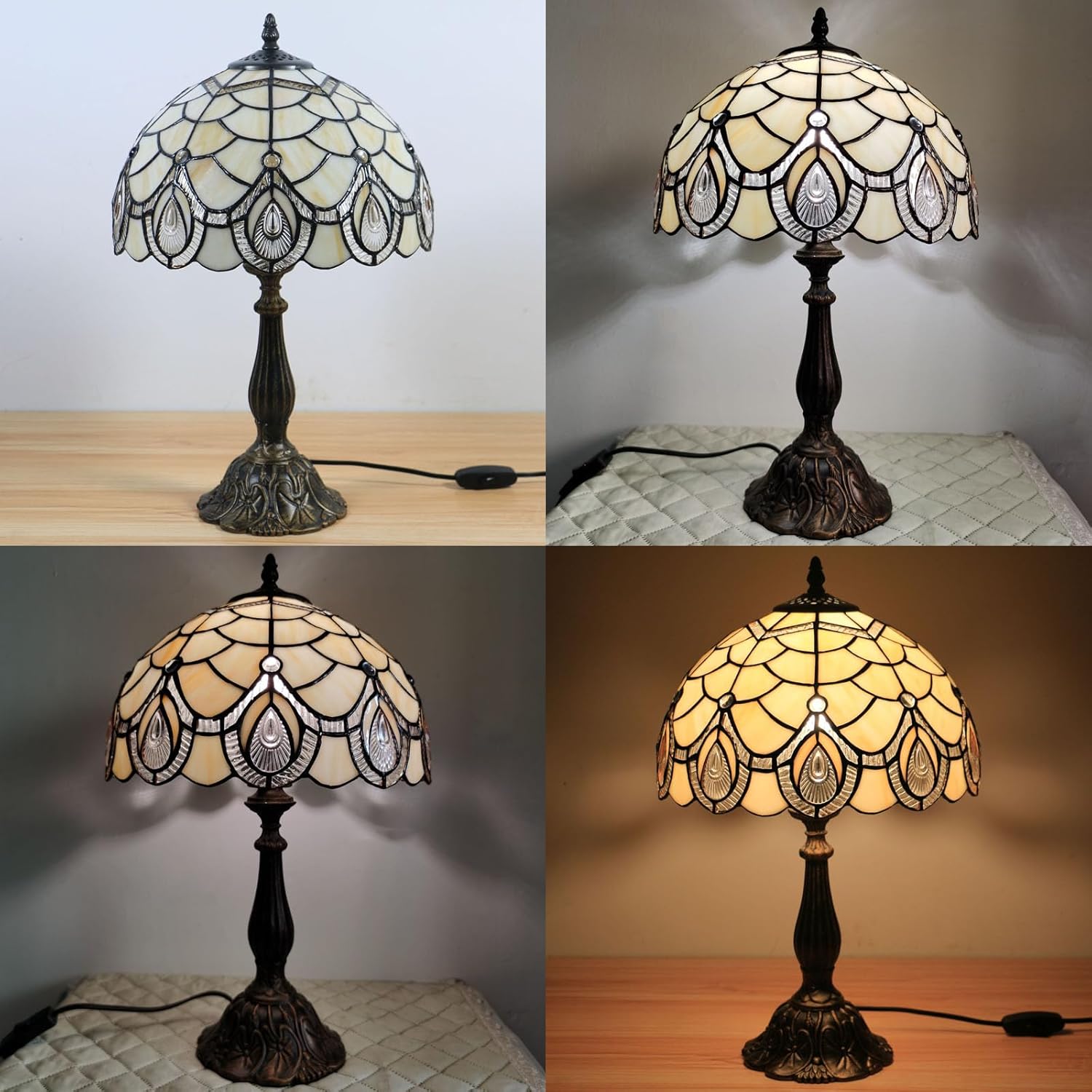 Farmhouse Pink Desk Lamp — 20" - View 7