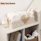 Boho Rattan Storage Basket — Set of 2 - View 4