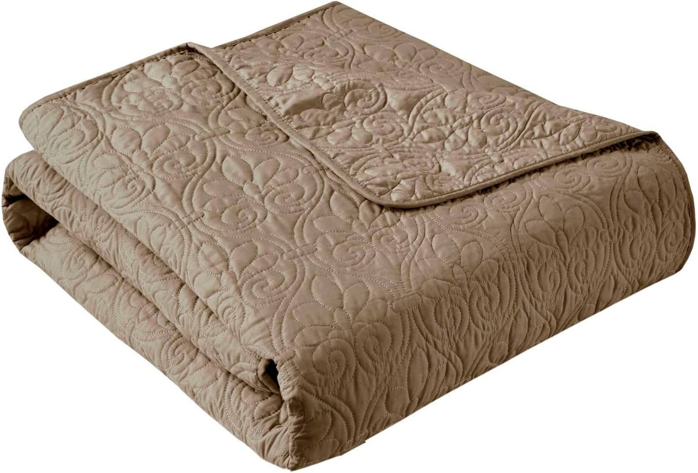 Luxe Beige Throw Pillow — 72" — 60"x70"