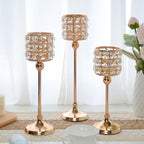 Luxe Gold Candle — Set of 3