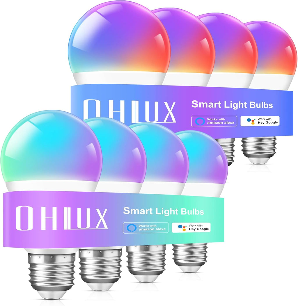 WiFi Metal Smart Light Bulb — 8P