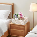 Boho Wood Storage Basket — Set of 3 - View 7