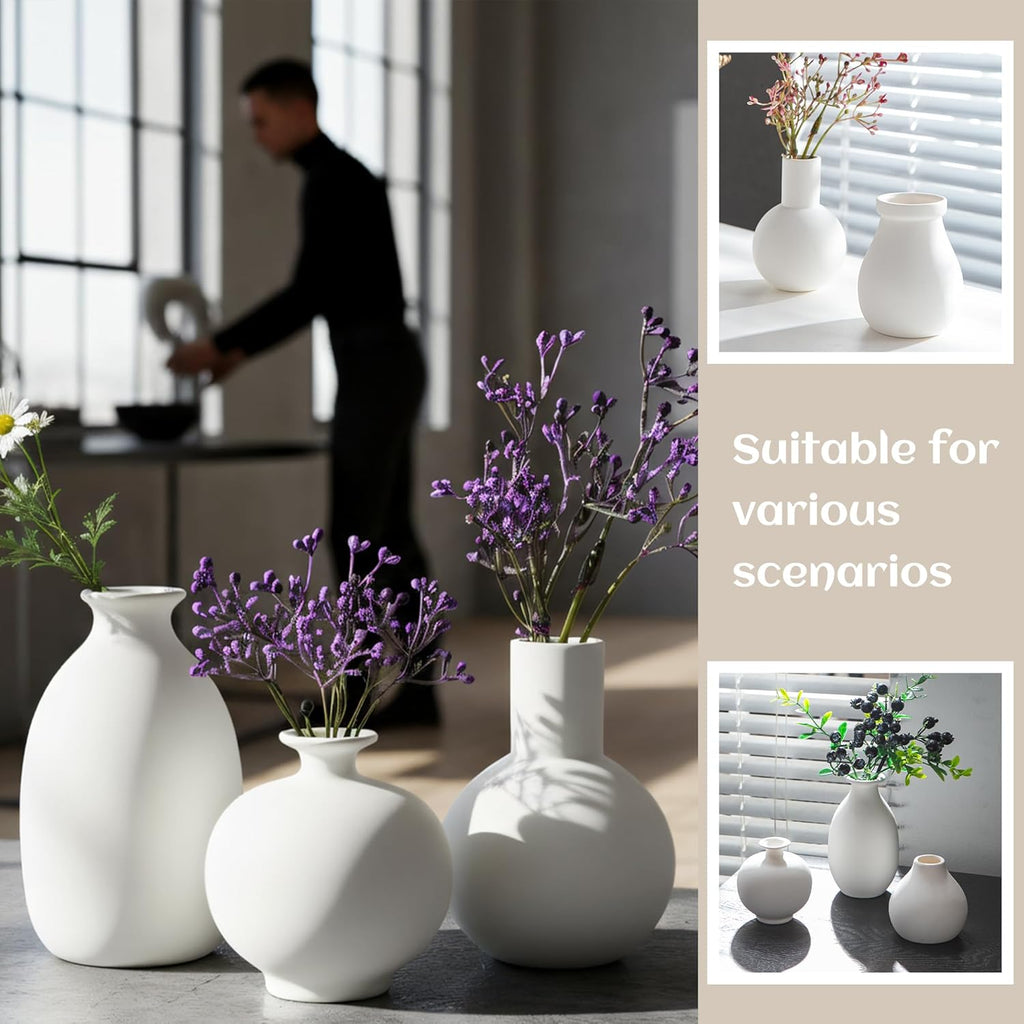 Boho Black Vase — Set of 12 - View 6