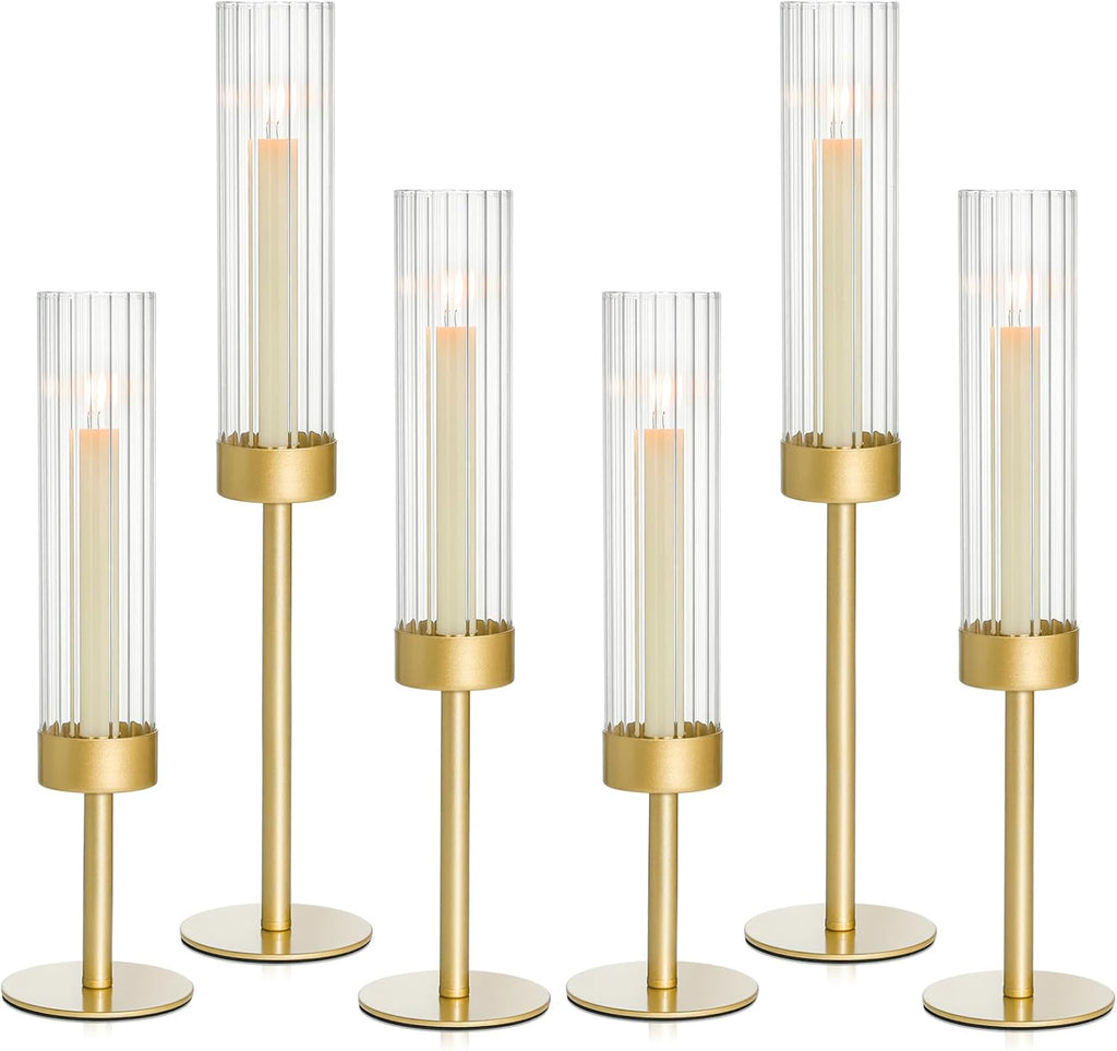 Luxe Metal Candle — Set of 3 — 6