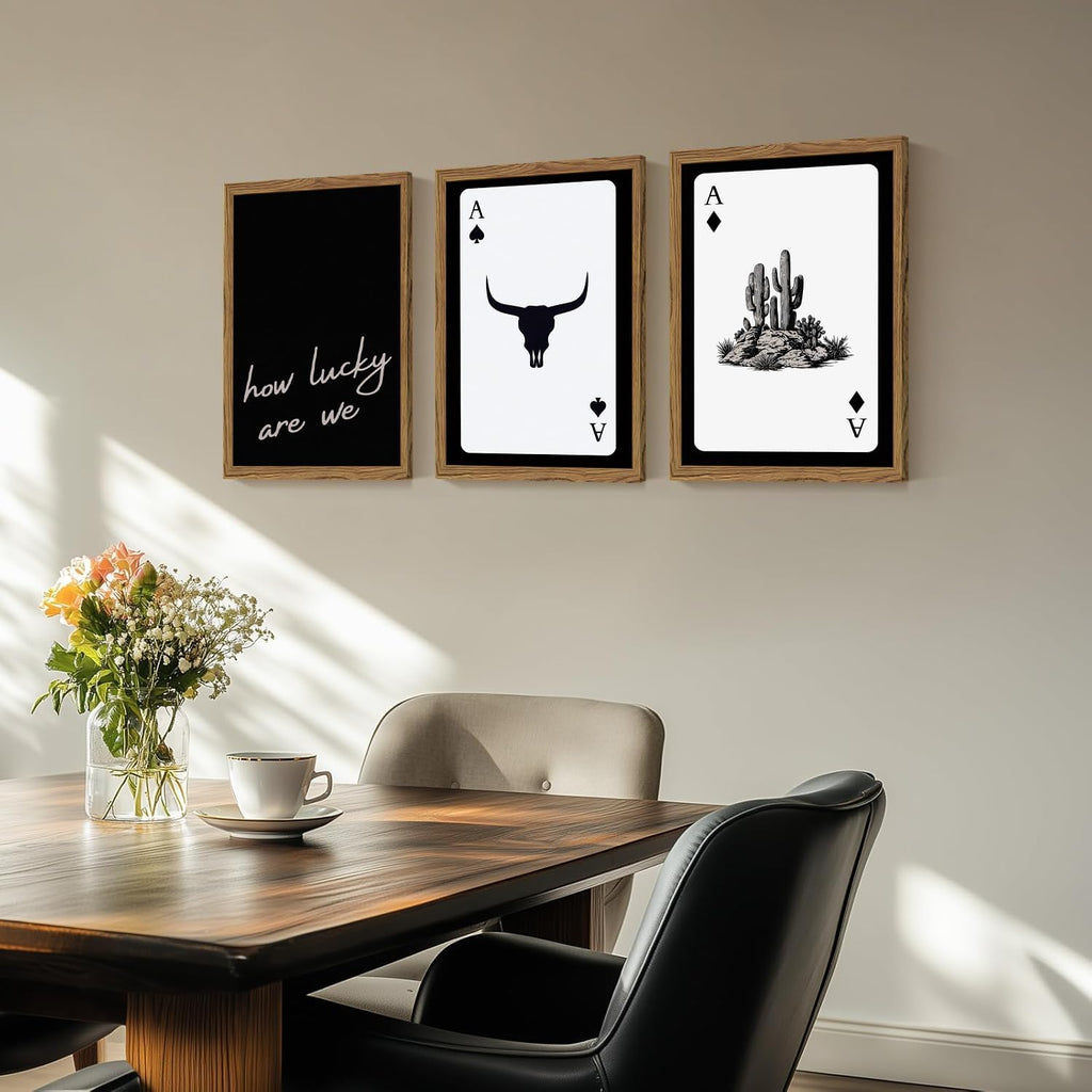 Framed Black Wall Decor — 16" - View 4