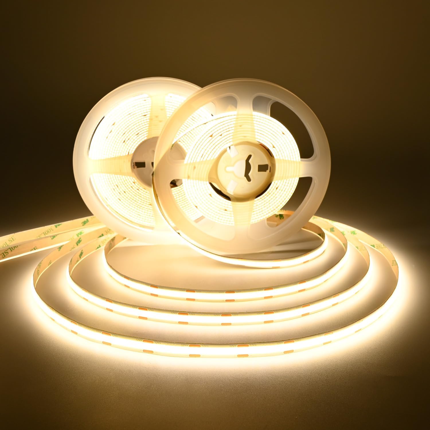 Dimmable Beige LED Strip Lights — 2Pack Natural White 4000K