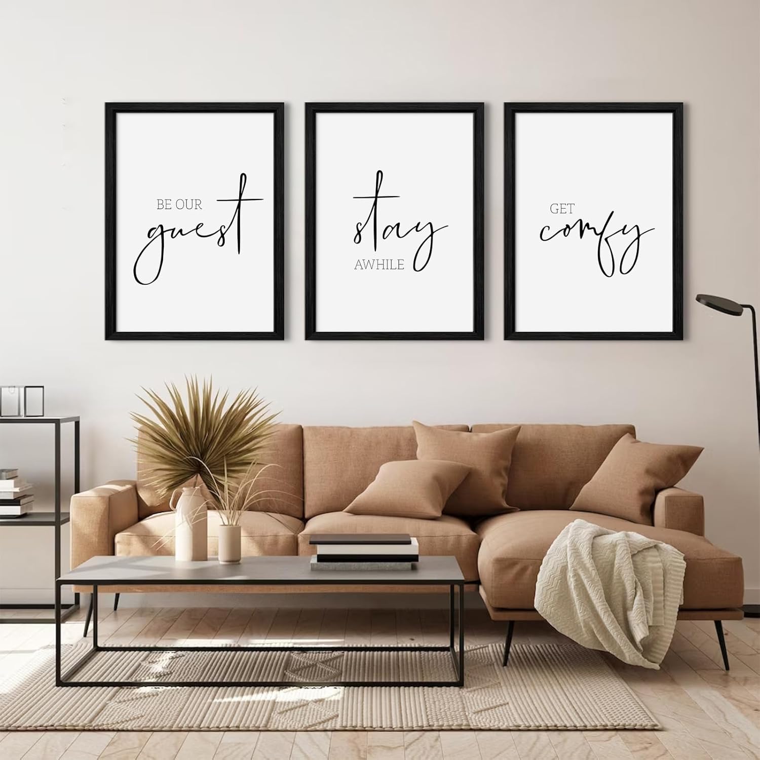 Framed Modern Wood Wall Decor — 16" - View 5