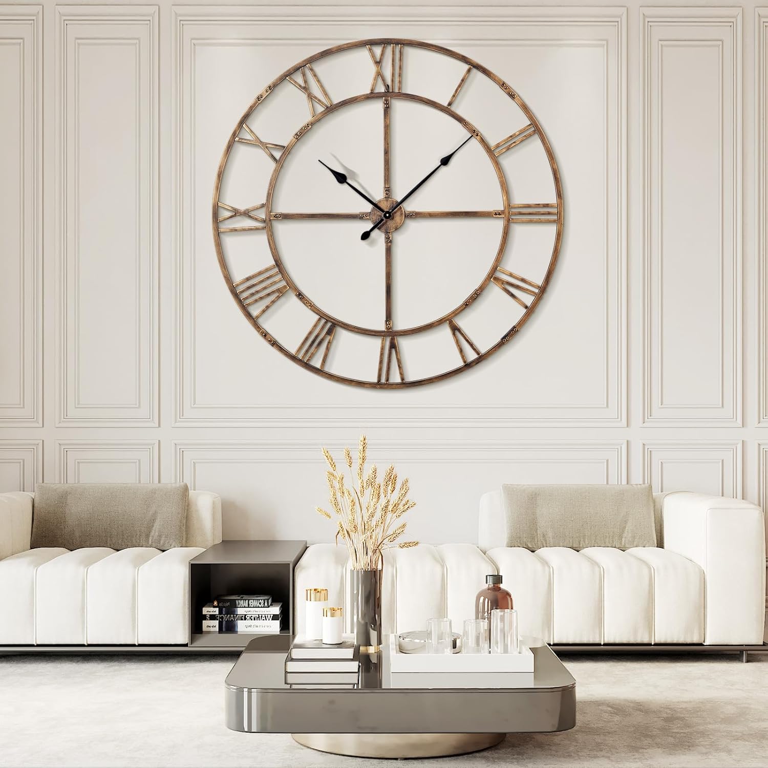 Oversized Farmhouse Black Wall Art — 32" — 60inch