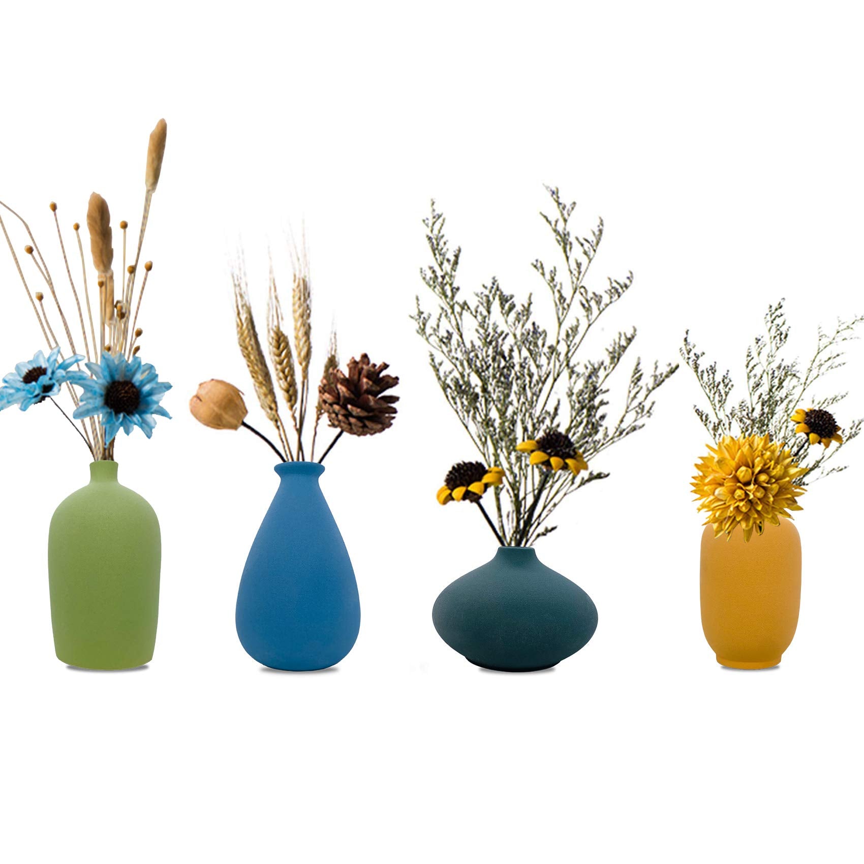 Ceramic Vase — Set of 4