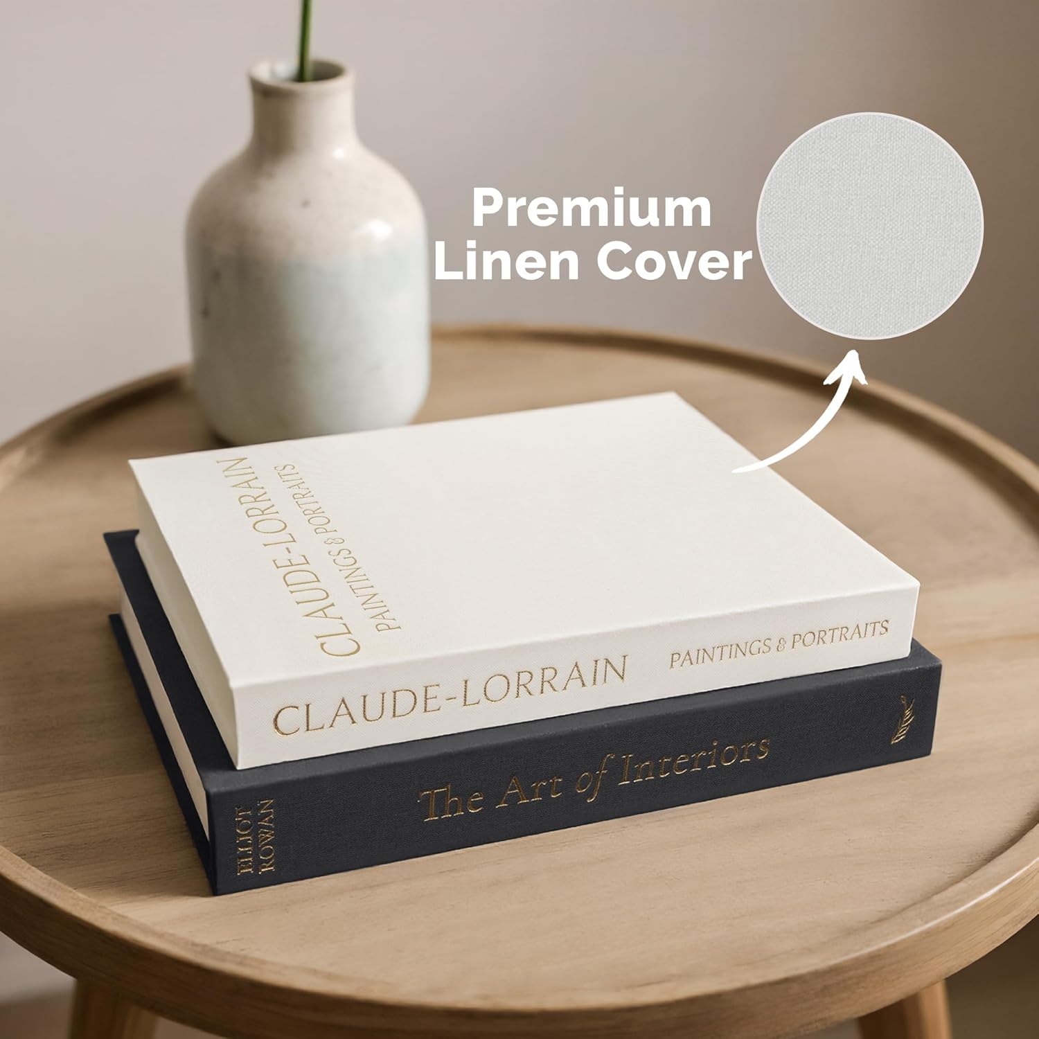 Linen Beige Storage Basket — Set of 2 - View 3