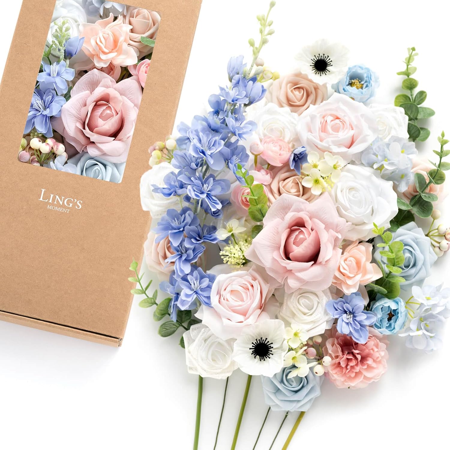 Luxe Beige Artificial Plant — Pk-english Pastel