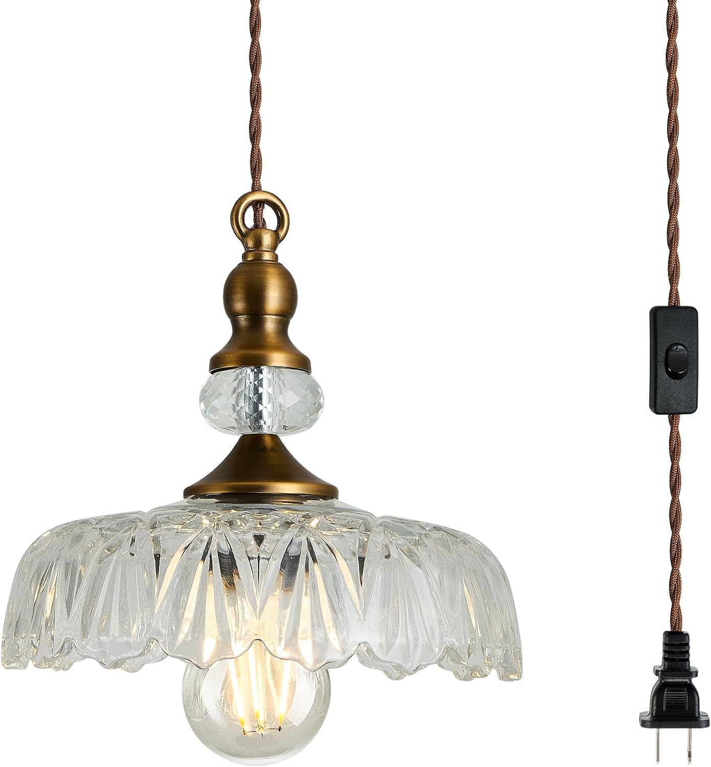 Adjustable Farmhouse Black Chandelier — Gold2