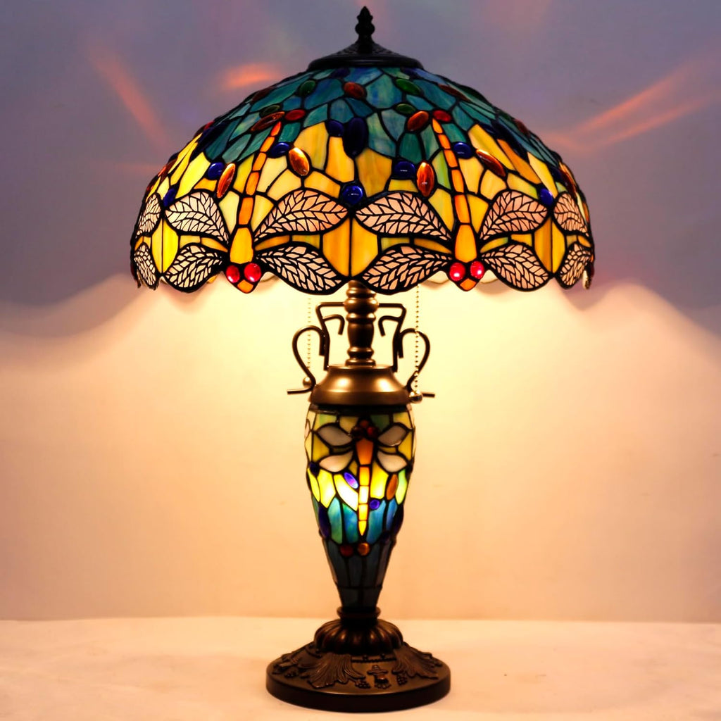 Glass Table Lamp — 24" - View 3