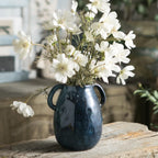 Farmhouse Black Flower Vase — 7" - View 8