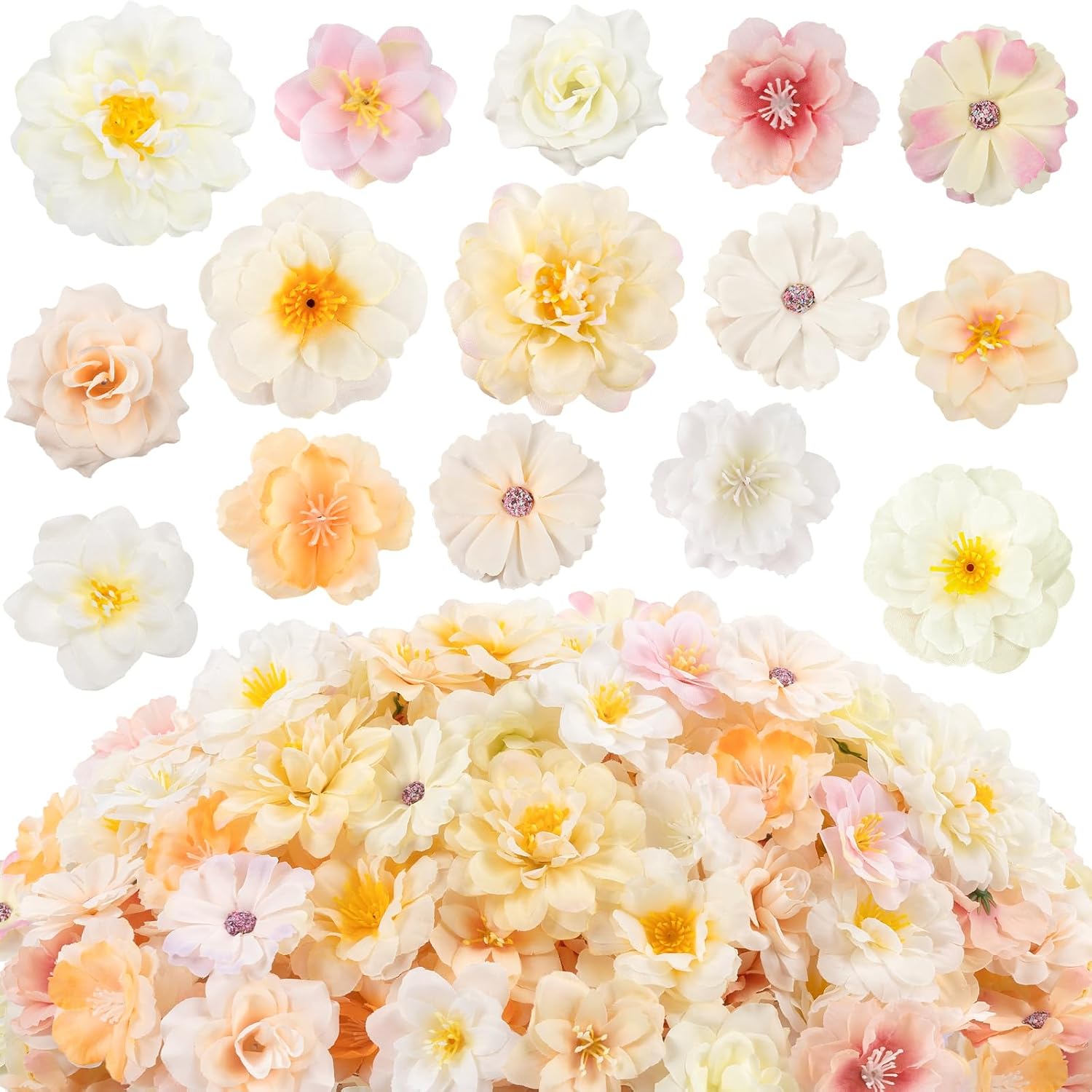 Beige Artificial Plant — Cream