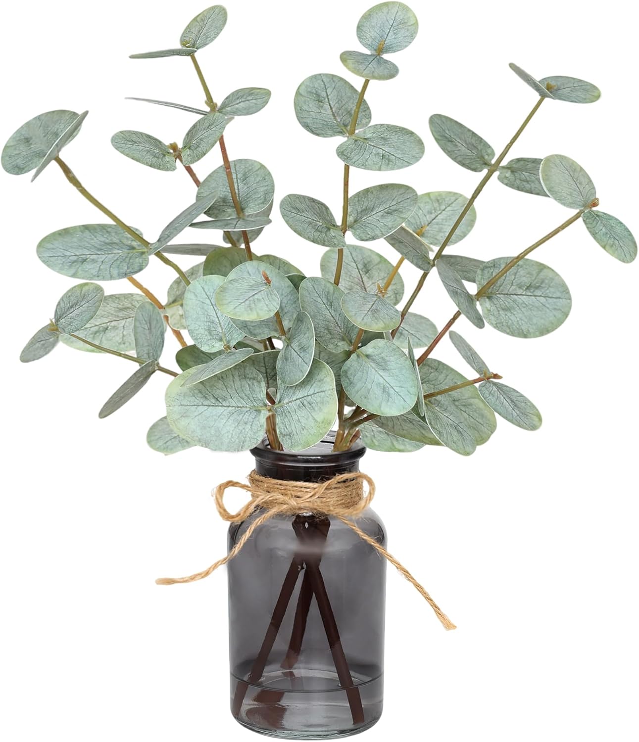 Black Artificial Plant — Green-black Bottle