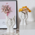 Modern Ceramic Flower Vase — 3.54" - View 2