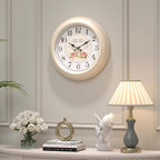Battery Operated Farmhouse Wall Clock — 11.5" - View 2