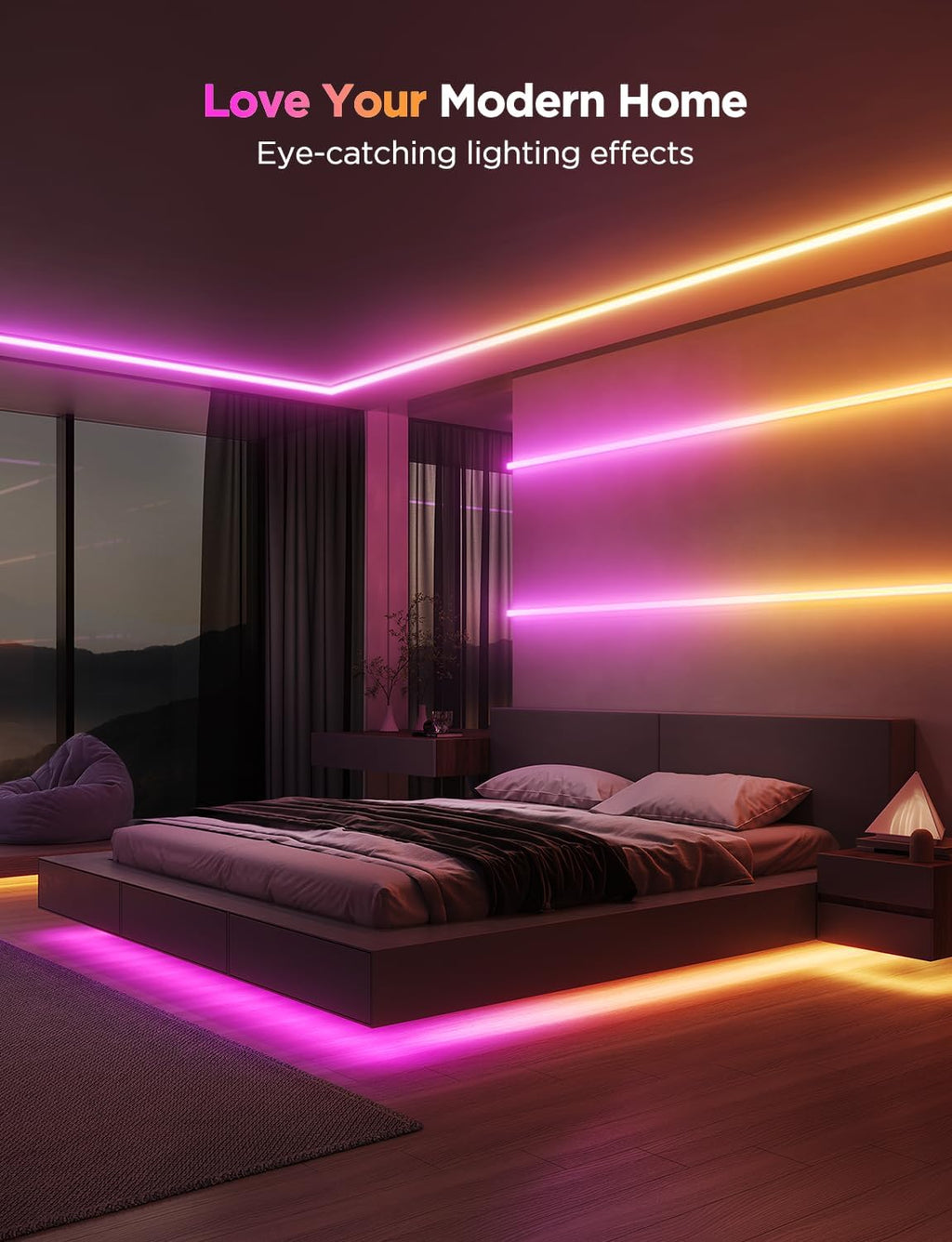 Smart Metal LED Strip Lights - View 7