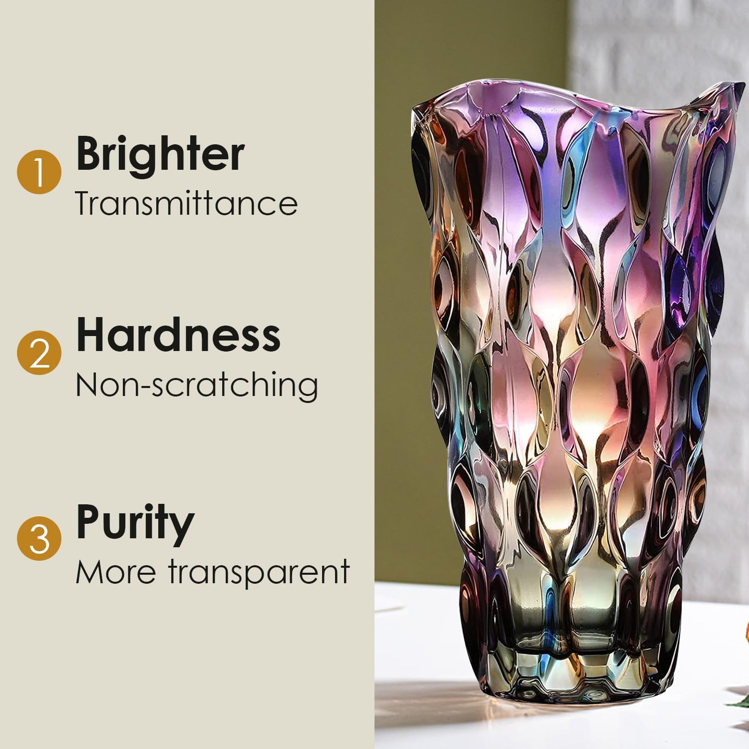 Luxe Blue Vase - View 4