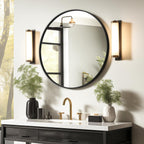 Black Wall Mirror — 36" - View 9