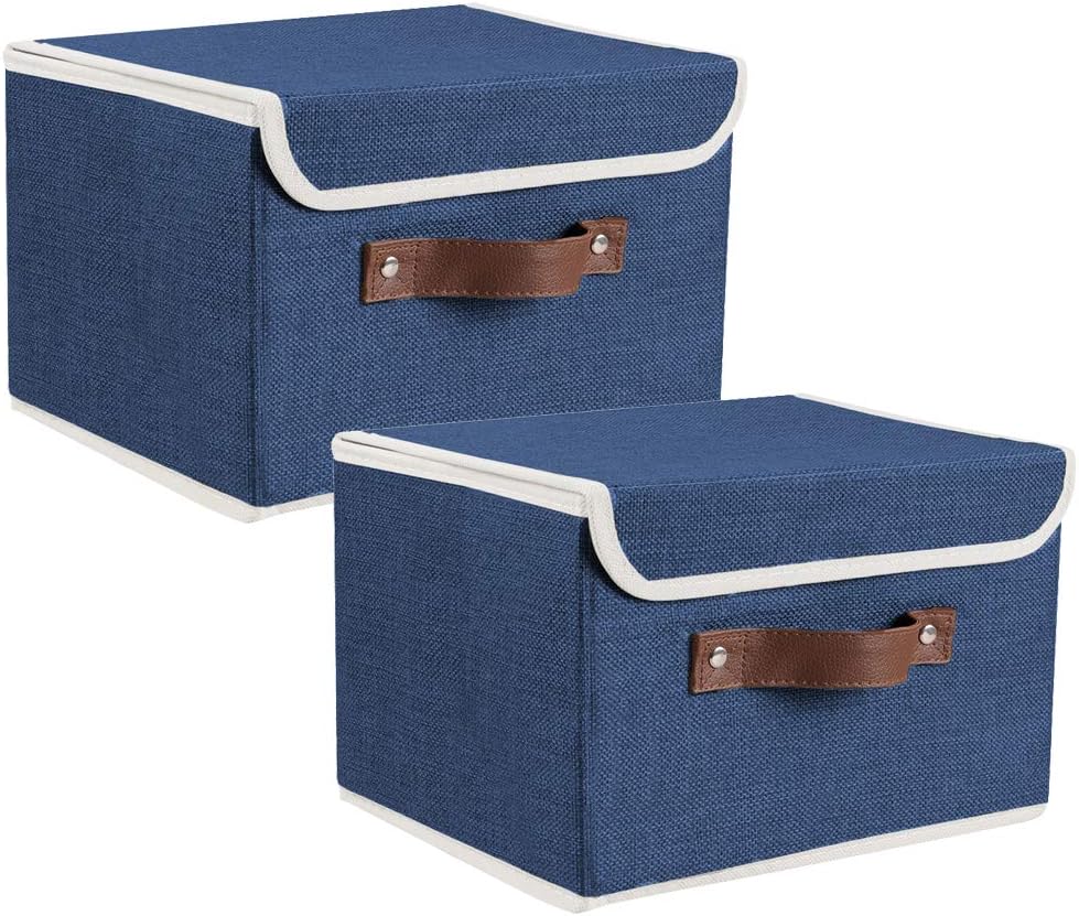Beige Storage Bin — 10" — Large