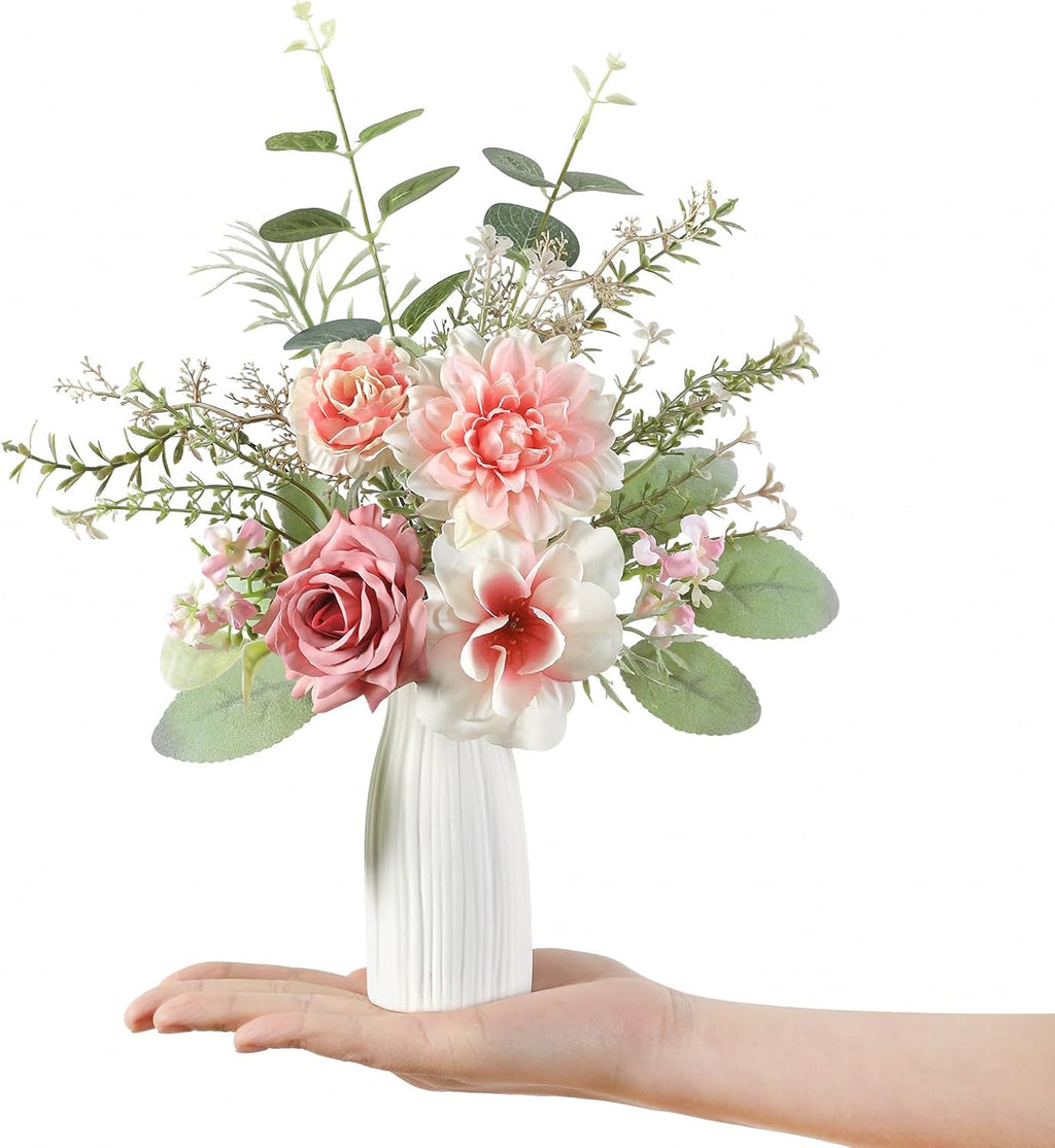 Farmhouse Blue Artificial Flowers — 11" - View 8