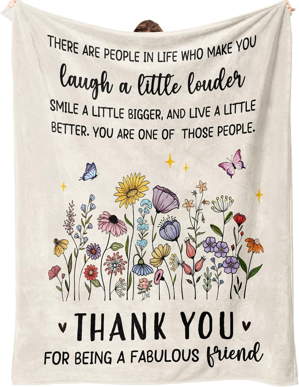 Fabric Throw Pillow — 60" — Friend
