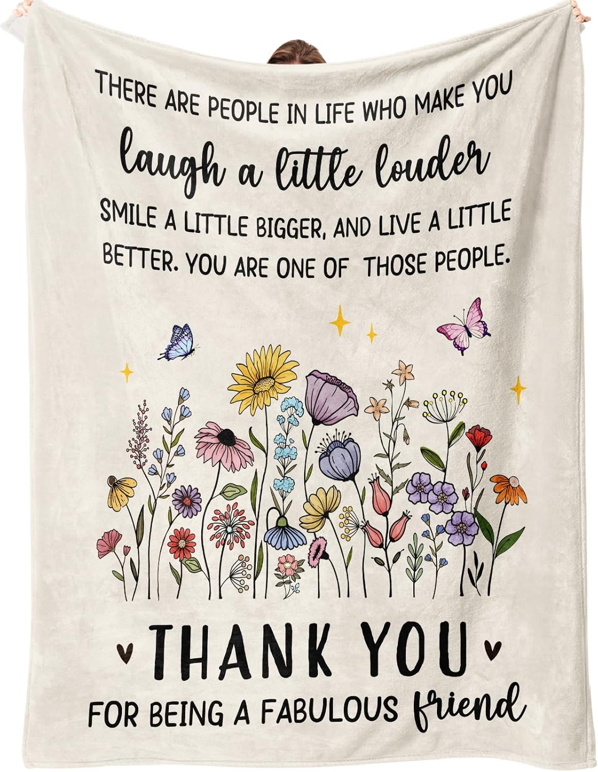 Fabric Throw Pillow — 60" — Friend