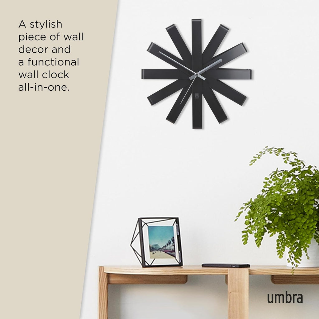 Battery Operated Modern Wall Clock — 12" - View 5