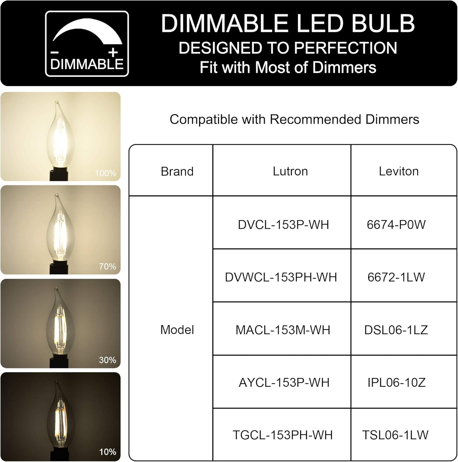 Dimmable Beige Smart Bulb — Set of 1 - View 4