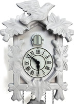 Handcrafted Brown Wall Clock — 5" - View 6