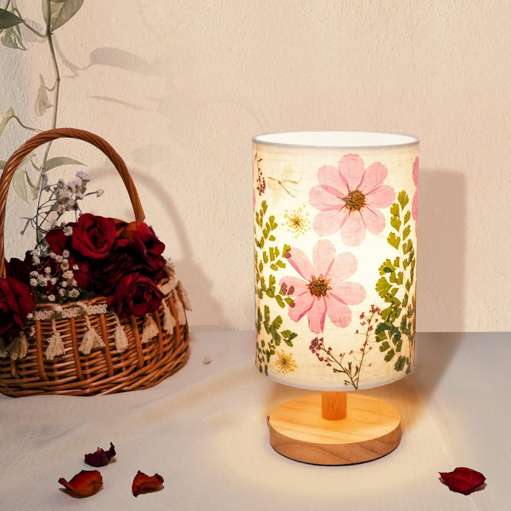 Wood Bedside Lamp - View 3
