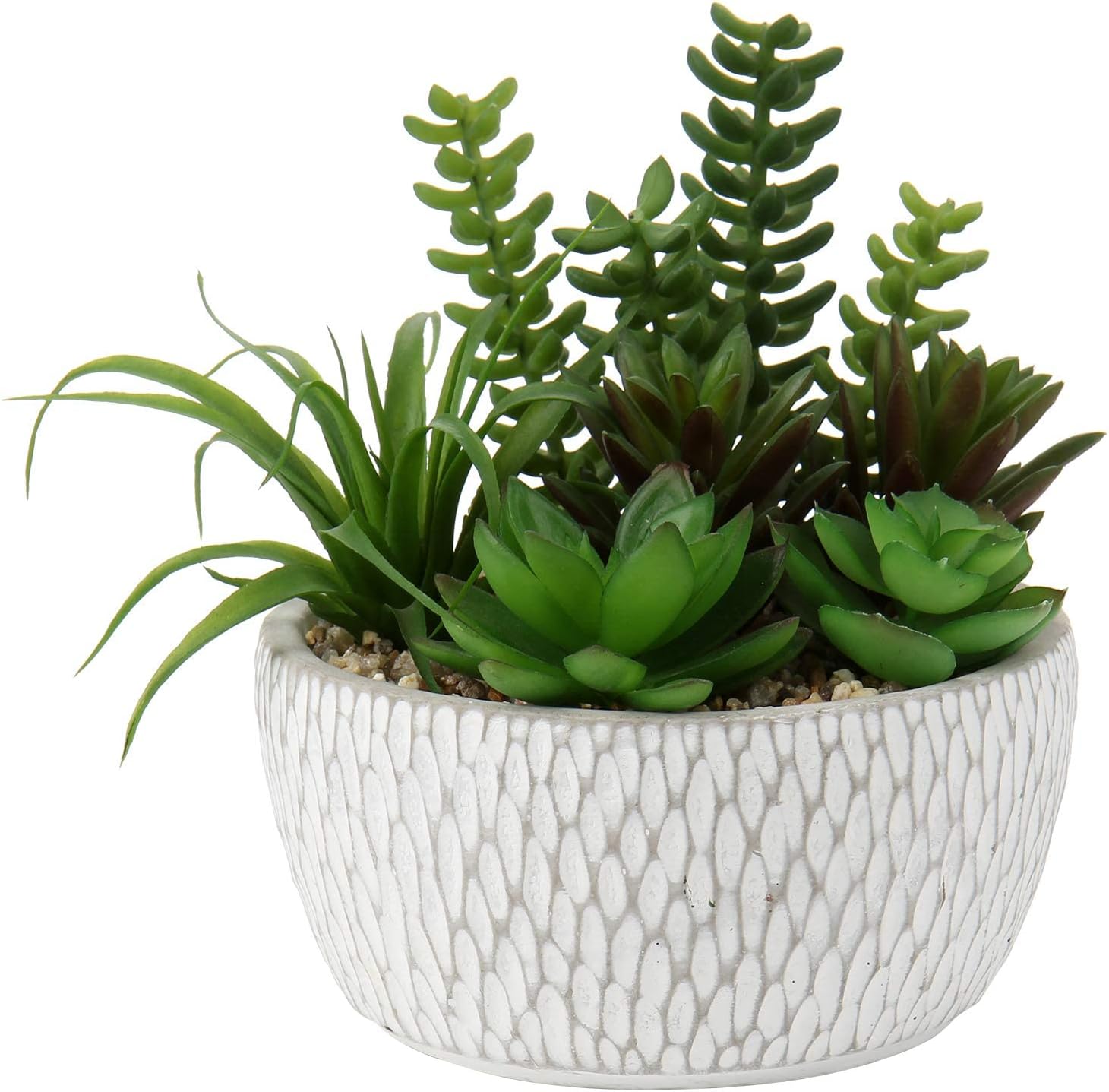 Black Faux Succulent — Succulent #03